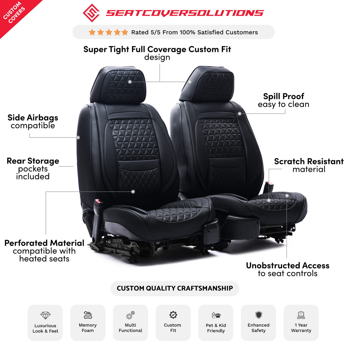 Custom Luxury Seat Covers
