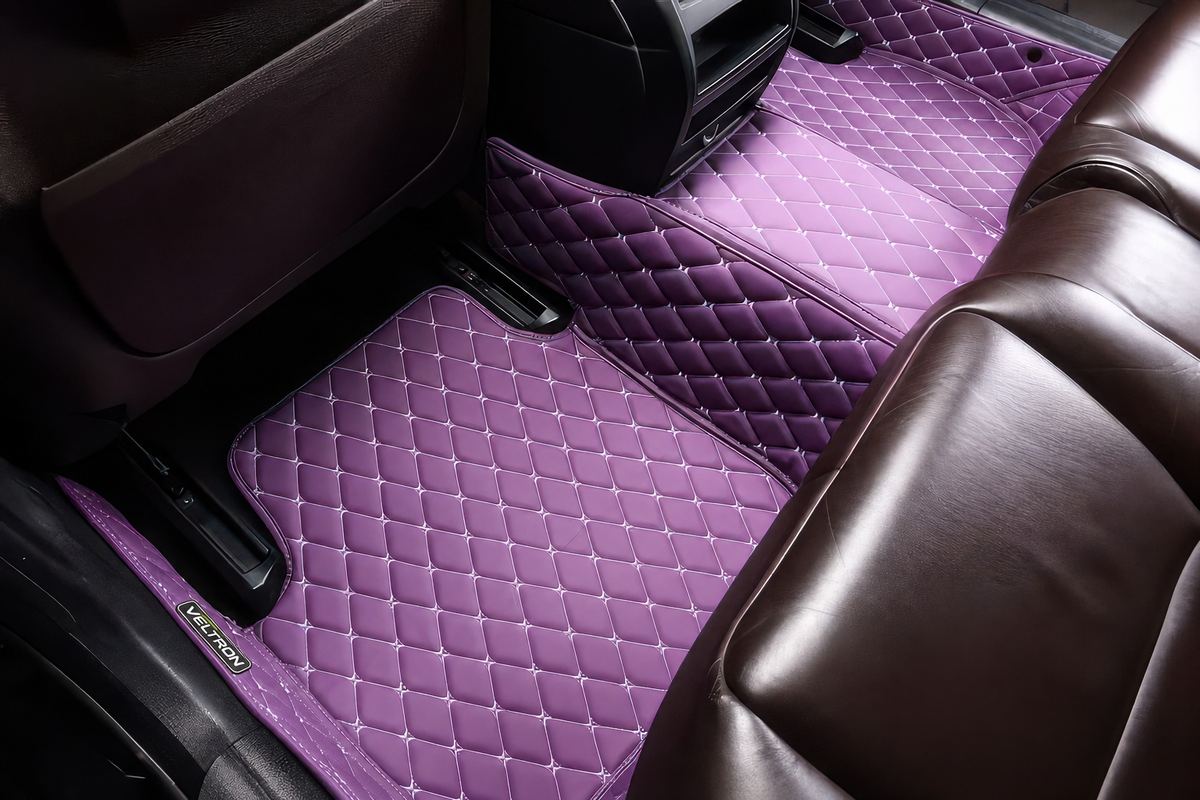 Purple Car Mats