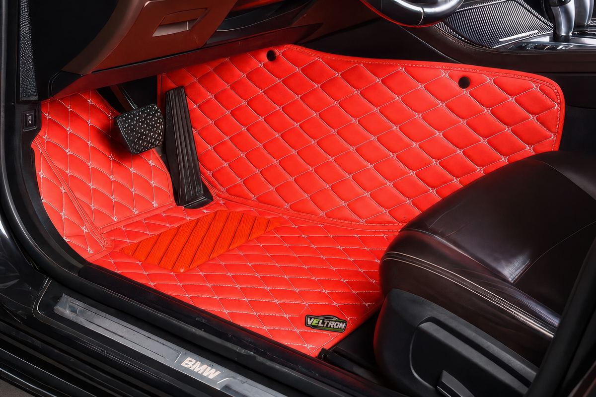 Red Car Mats