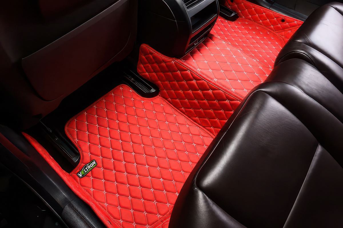 Red Car Mats