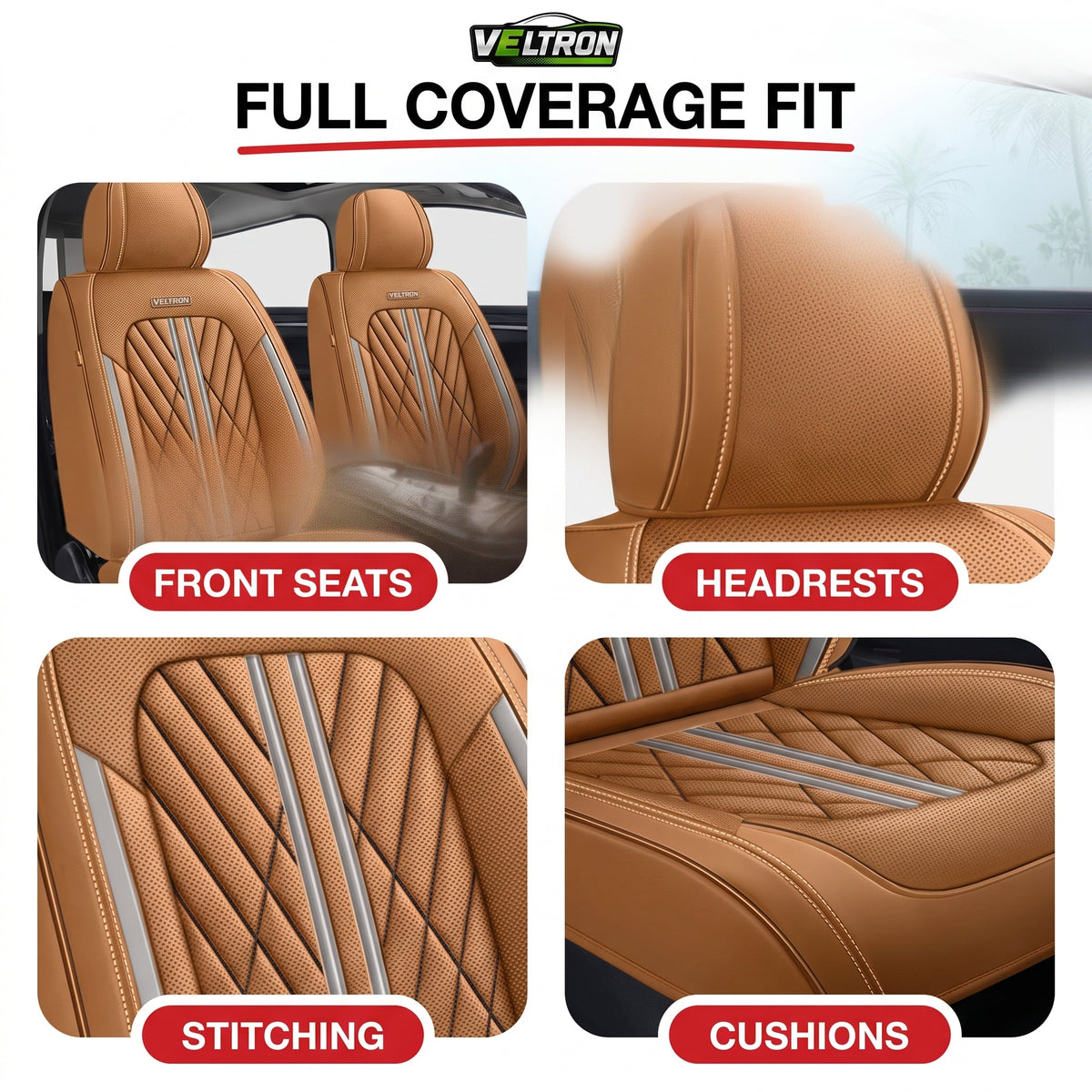 Brown Car Seat Covers