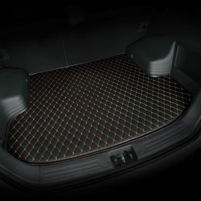 Black & Green Car Boot Liners
