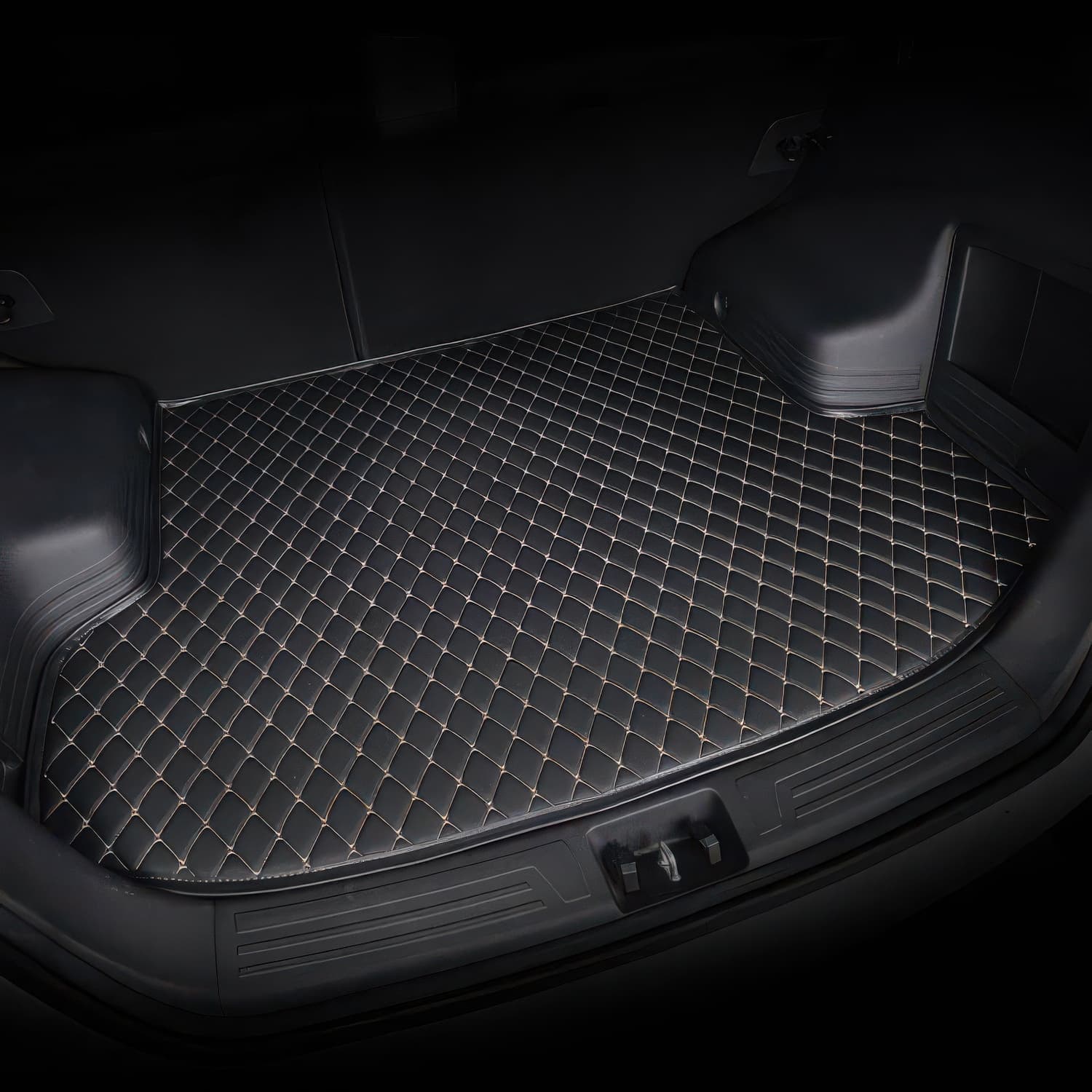 Black & White Car Boot Liners