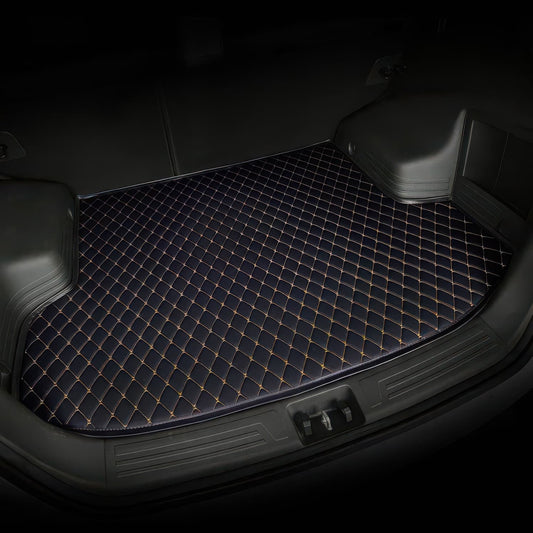 Black & Yellow Car Boot Liners