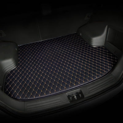 Black & Yellow Car Boot Liners