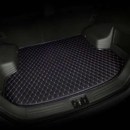 Black & Yellow Car Boot Liners