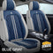 Blue & Gray Car Seat Covers