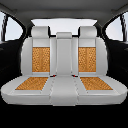 Brown & Gray Car Seat Covers