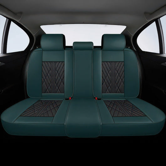 Green & Black Car Seat Covers