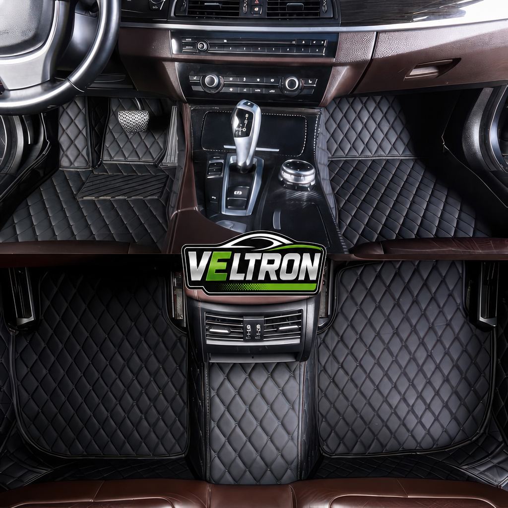Black Car Mats