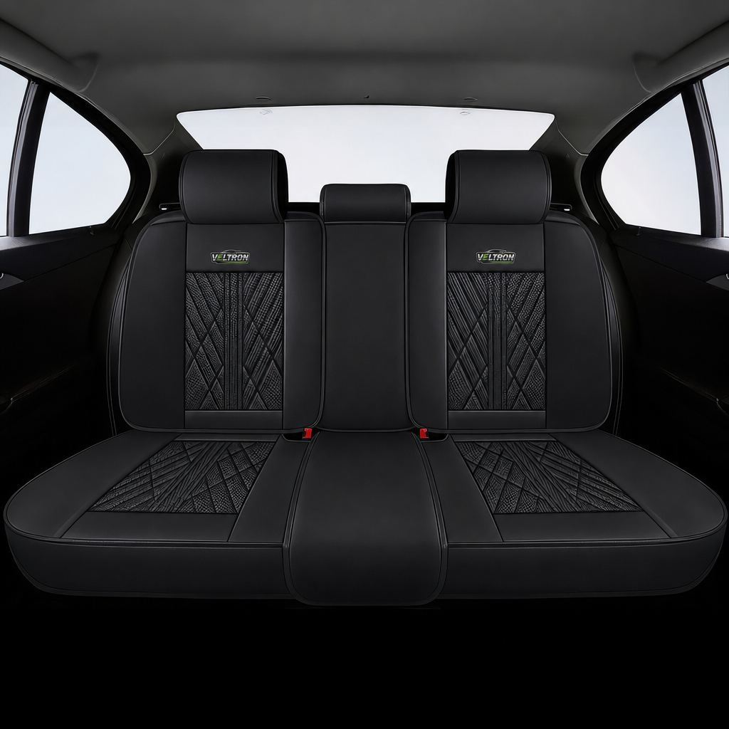 Black & Gray Car Seat Covers