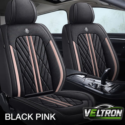 Black & Pink Car Seat Covers