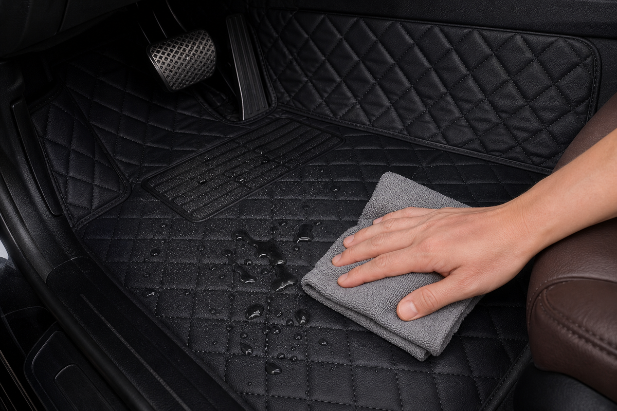 Spill-proof and clean in seconds